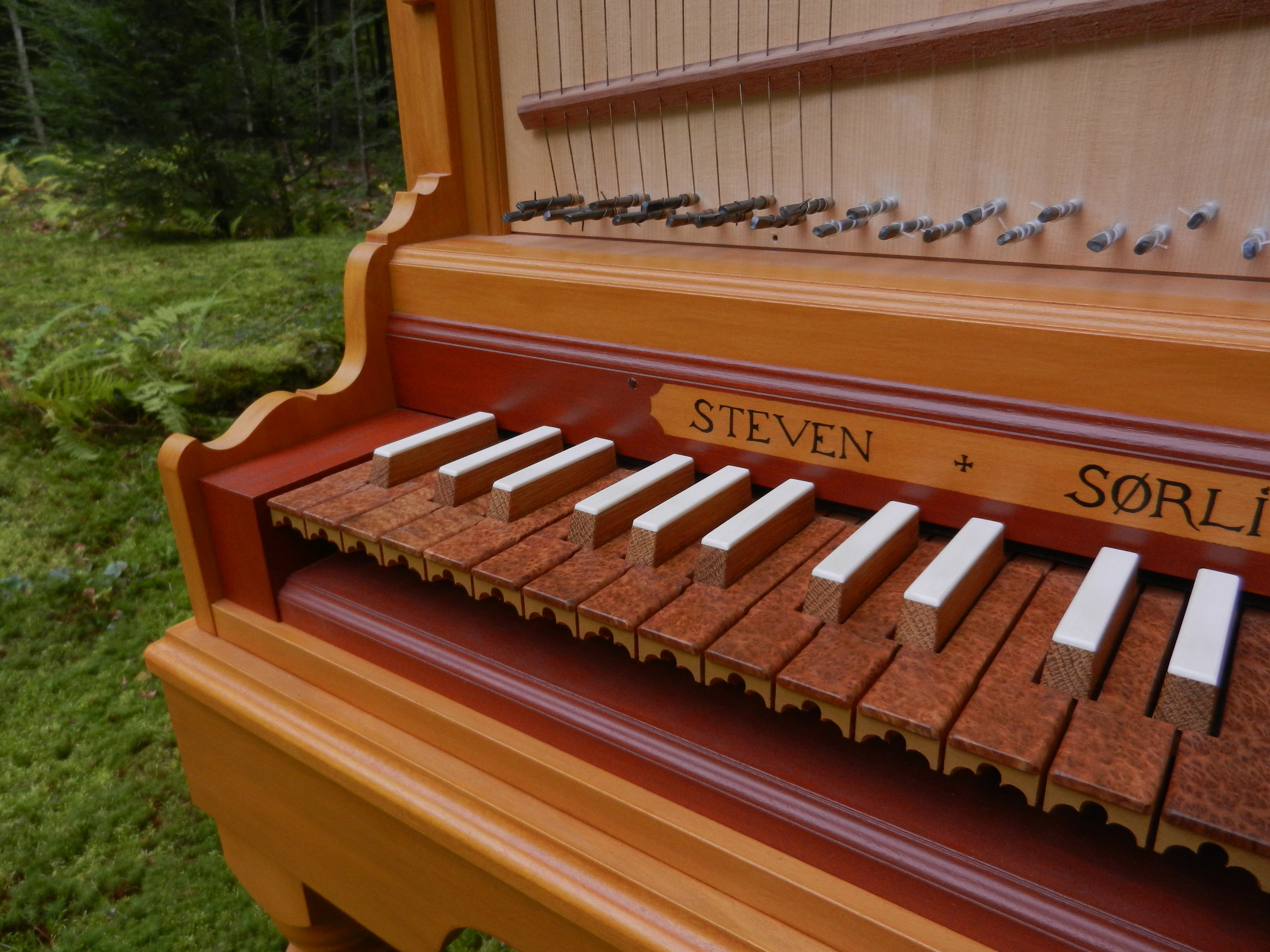 Clavicytherium keyboard