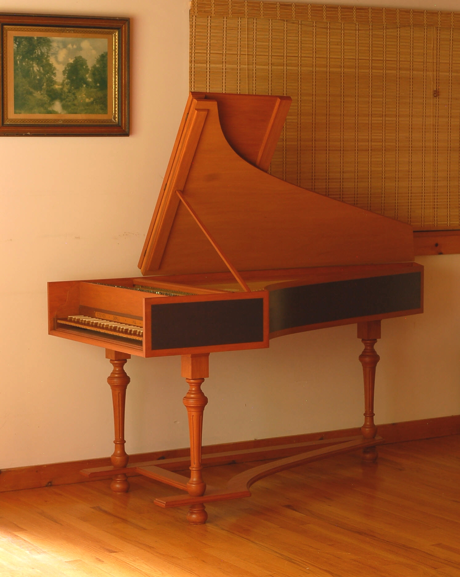 German Single Harpsichord